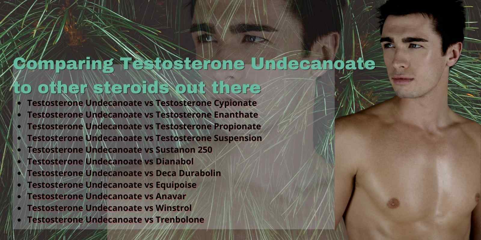 Comparing Testosterone Undecanoate to other steroids out there